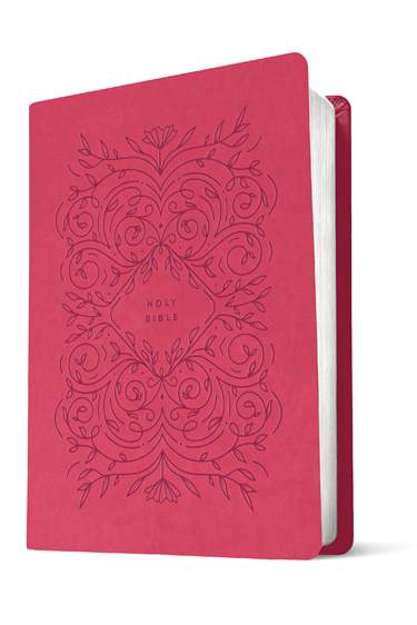Premium Gift Bible, Filament-Enabled Edition, Very Berry Pink Vines