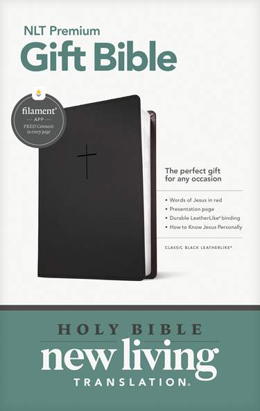 Premium Gift Bible, Filament-Enabled Edition, Classic Black