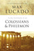 Life Lessons from Colossians and Philemon by Max Lucado - Morning Star Christian Bookstores