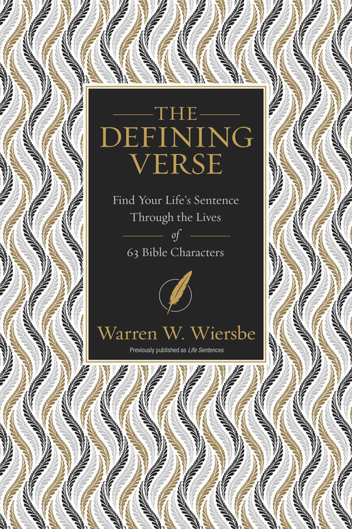 Defining Verse by Warren Wiersbe - Morning Star Christian Bookstores