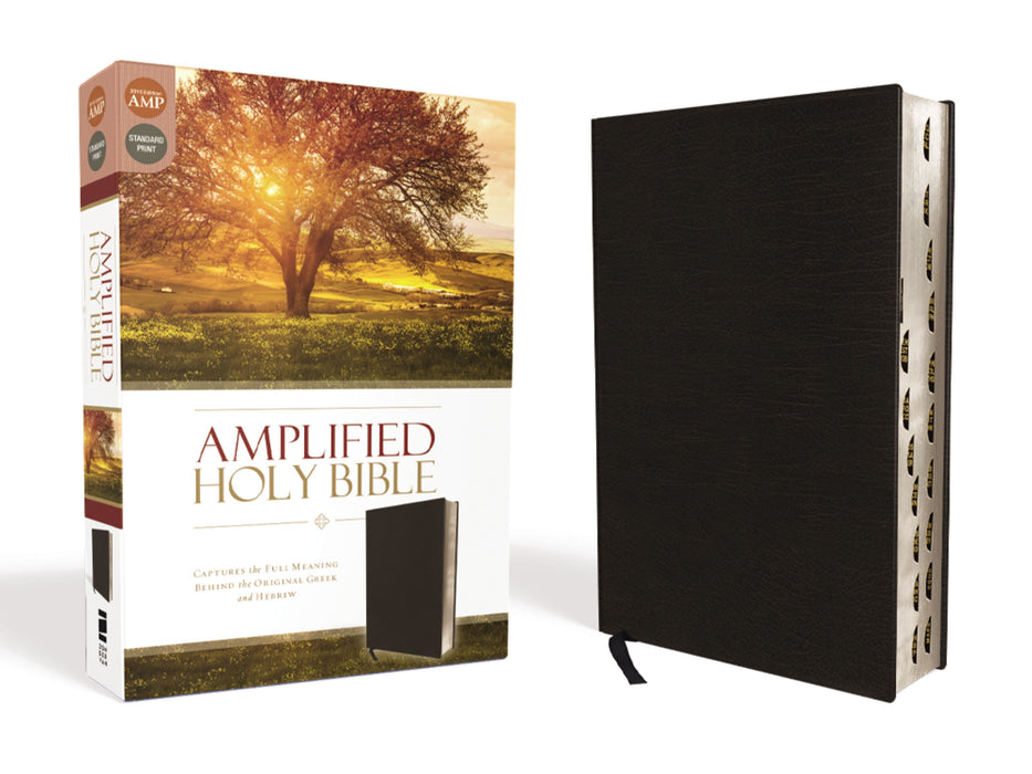 Amplified Holy Bible, Indexed (Bonded Black Leather)