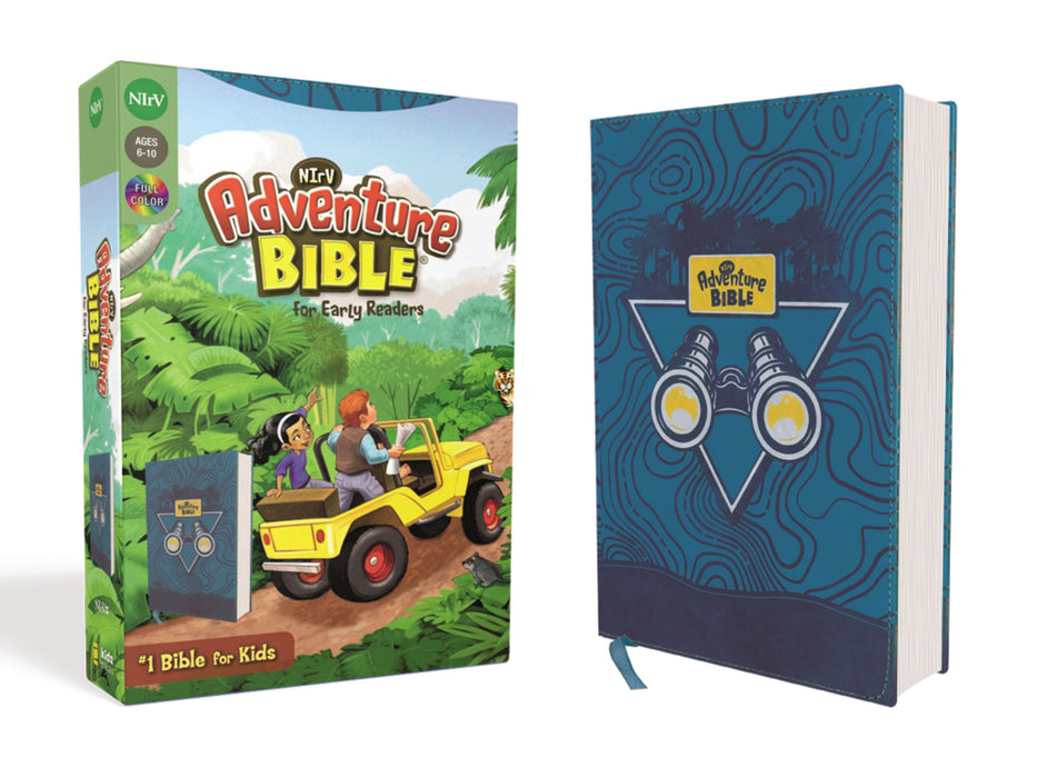 NIrV Adventure Bible for Early Readers (Blue Leathersoft) - Morning Star Christian Bookstores