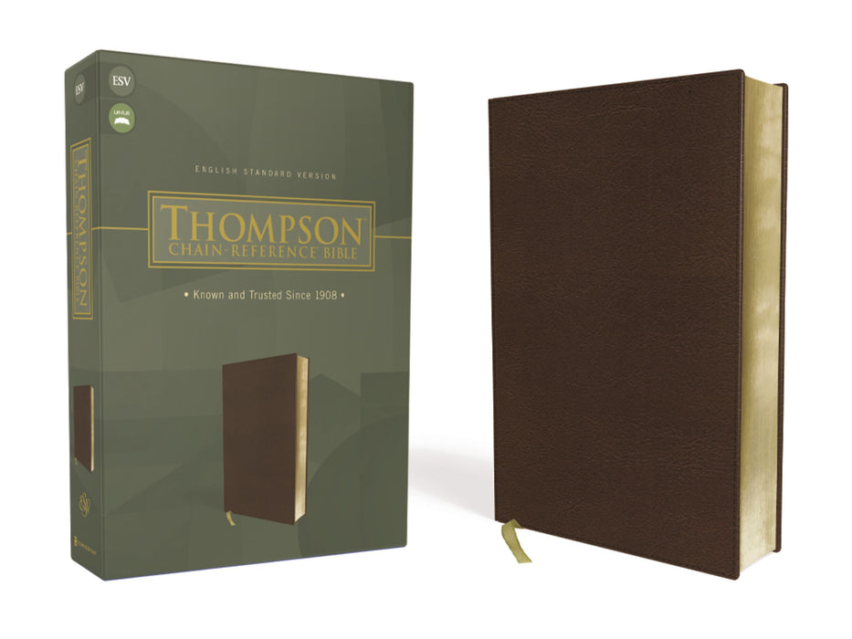 ESV Thompson Chain Reference Bible (Brown Leathersoft)