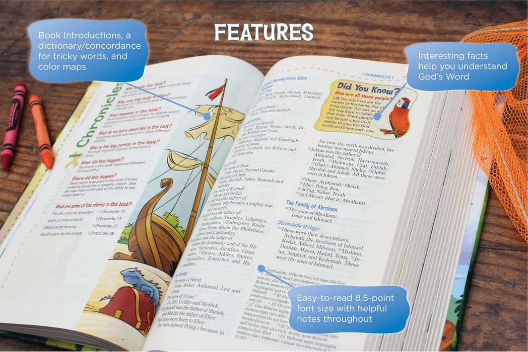 NIV Adventure Bible (Pink Leathersoft)