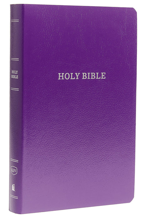 KJV Gift and Award Bible (Purple Leather Look)