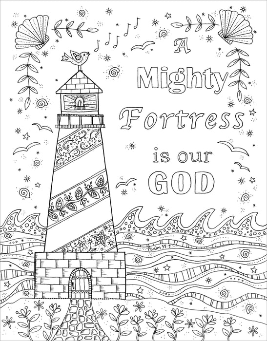 Color the Hymns: A Coloring Book for Adults - Annie Lapoint