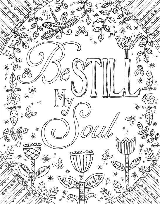 Color the Hymns: A Coloring Book for Adults - Annie Lapoint