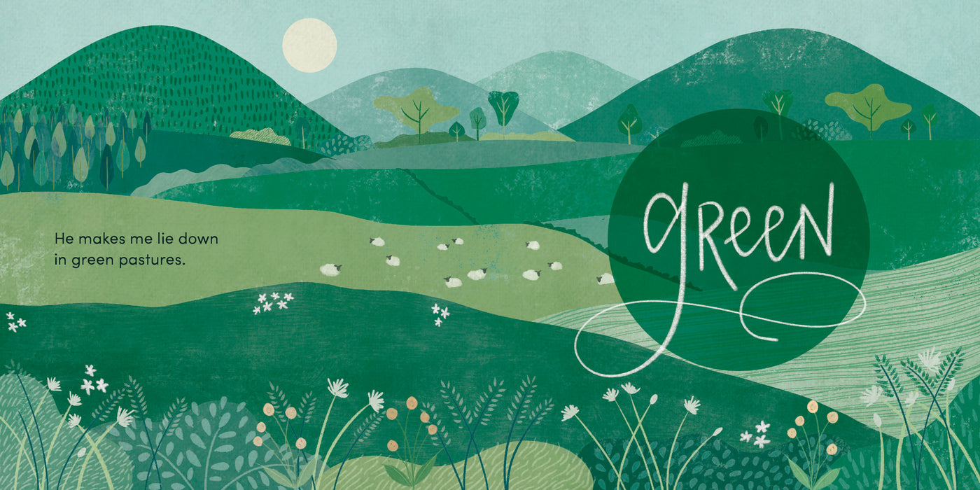 Psalm 23: A Colors Primer - Danielle Hitchen