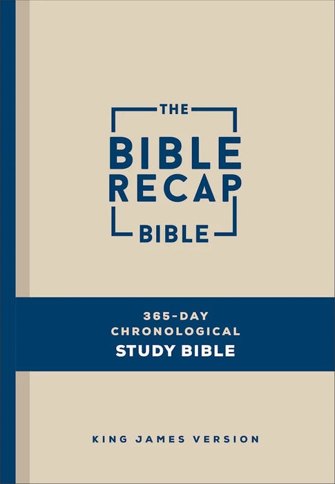 KJV The Bible Recap 365-Day Chronological Study Bible