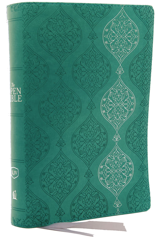 KJV Open Bible (Green Leathersoft) - Morning Star Christian Bookstores