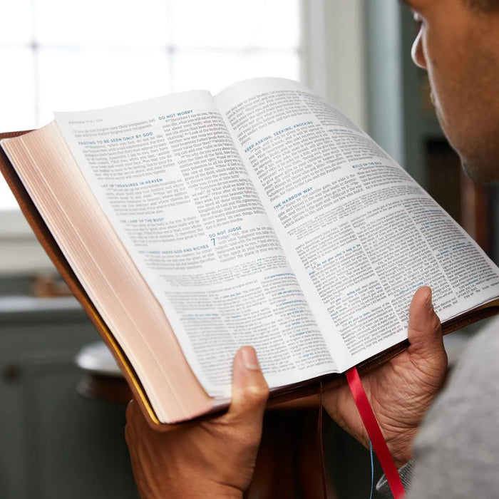 NKJV MacArthur Study Bible Brown Leathersoft - 2nd Edition