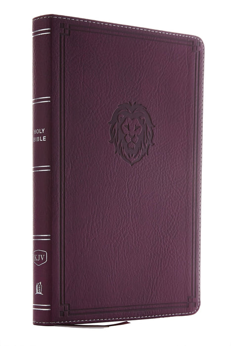 KJV Thinline Bible Youth Edition (Purple Leathersoft) - Morning Star Christian Bookstores