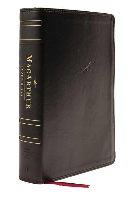 NASB MacArthur Study Bible 2nd Edition (Black Leathersoft)