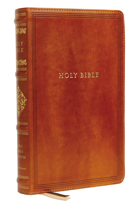 KJV Sovereign Collection Bible Personal Size (Brown Leathersoft) - Morning Star Christian Bookstores