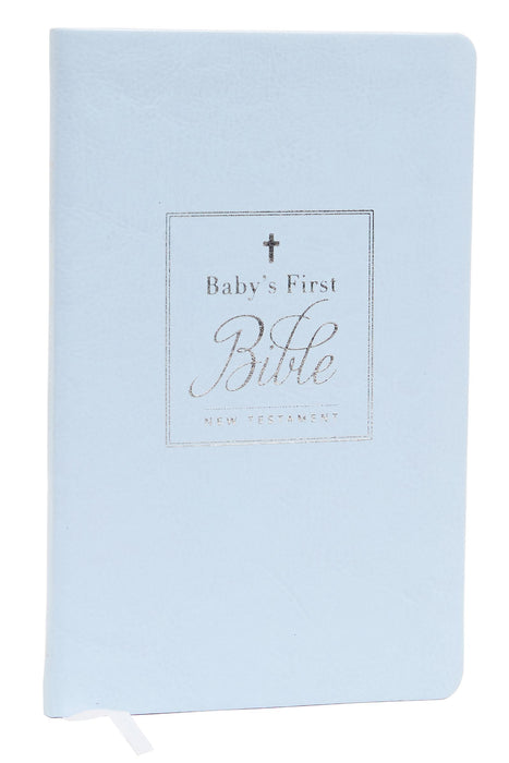 KJV Baby's First New Testament (Blue Leathersoft) - Morning Star Christian Bookstores