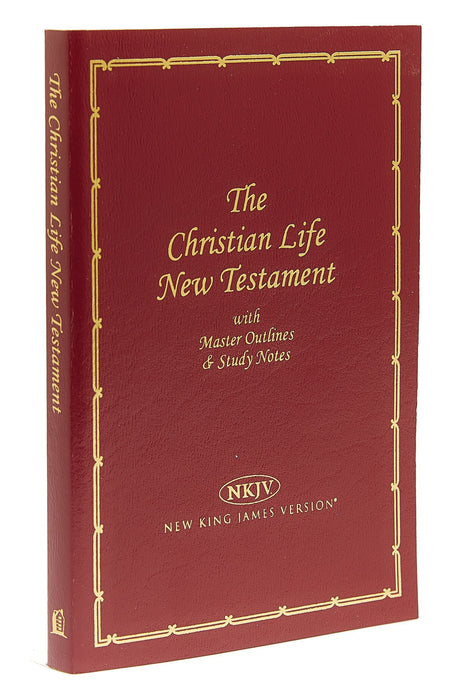 NKJV Christian Life New Testament (Burgundy Leathersoft)