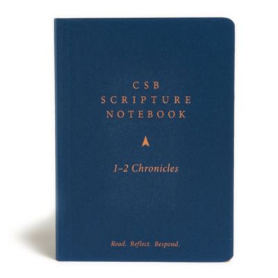 CSB SCRIPTURE NOTEBOOK, 1-2 CHRONICLES - Morning Star Christian Bookstores