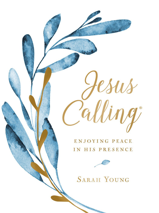 Jesus Calling by Sarah Young (Large Print Cloth Botanical) - Morning Star Christian Bookstores