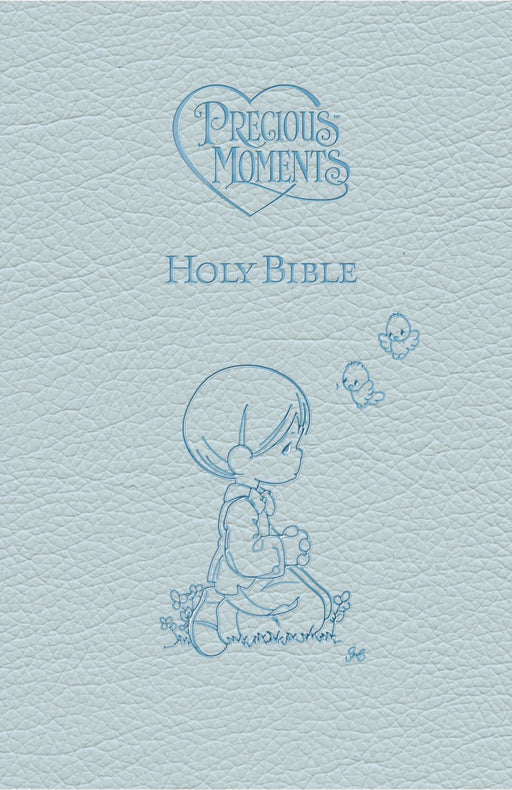 Precious Moments Holy Bible (Blue Leathersoft) - Morning Star Christian Bookstores