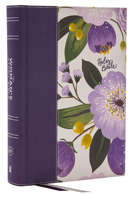 KJV The Woman's Study Bible (Purple Floral Cloth over Board) - Morning Star Christian Bookstores