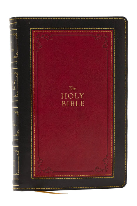 1611 KJV with Apocrypha, Black Leathersoft