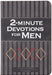 2-Minute Devotions for Men: Pocketbooks by BroadStreet cover image