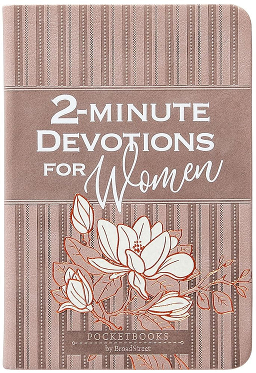 2-Minute Devotions for Women: Pocketbooks by Broadstreet cover image
