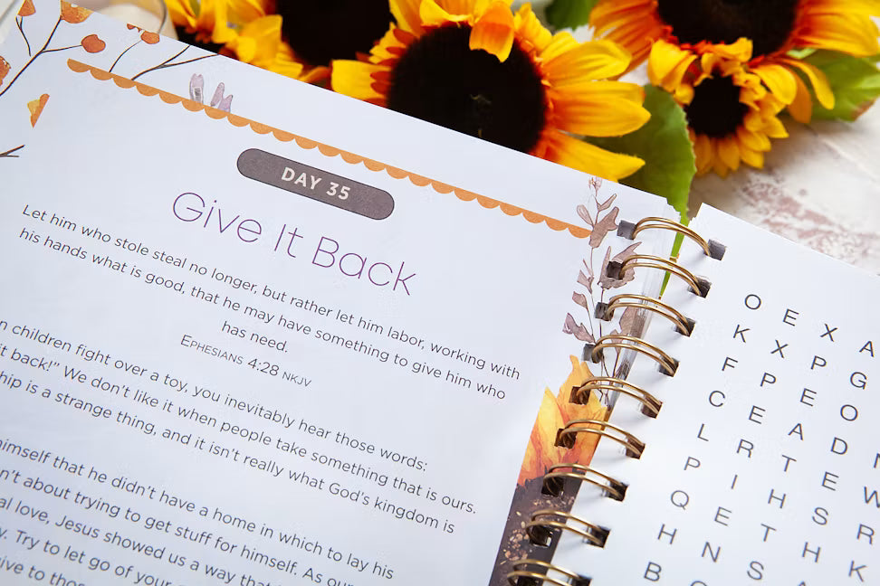 100 Days of Kindness: Bible Word Search Devotional