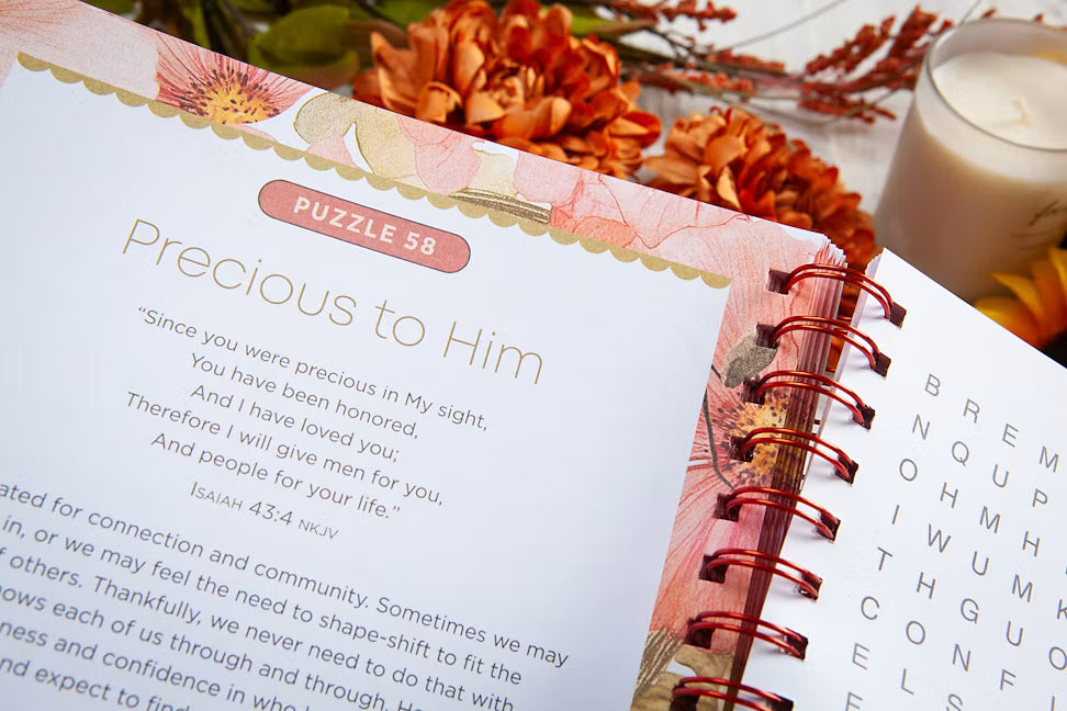 Words to Warm Your Heart: Bible Word Search Devotional