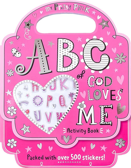 My Pretty Pink ABC of God Loves Me Activity Book cover image