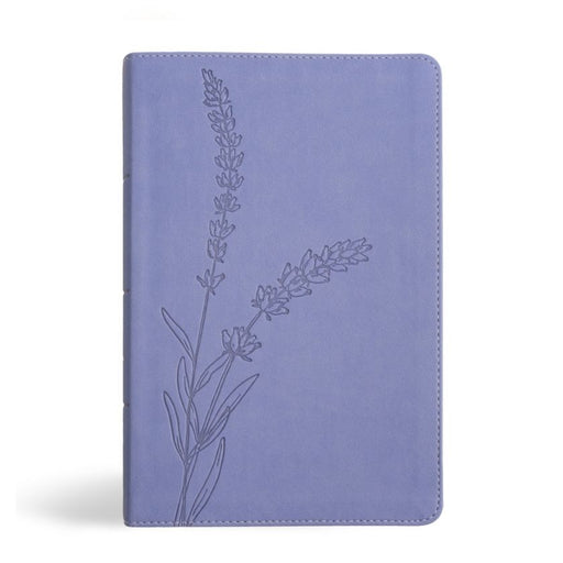 KJV Personal Size Giant Print Bible, Lavender LeatherTouch - Morning Star Christian Bookstores