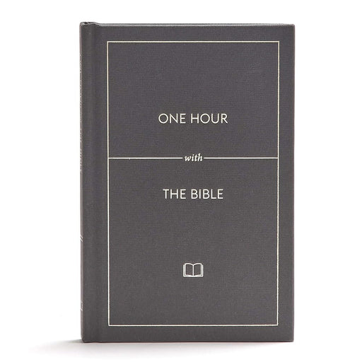 One Hour with the Bible, Black Letter, Presentation Page, Bible Overview, Outreach, Evangelism, Concise Format, Easy-to-Read Bible Serif Type cover image