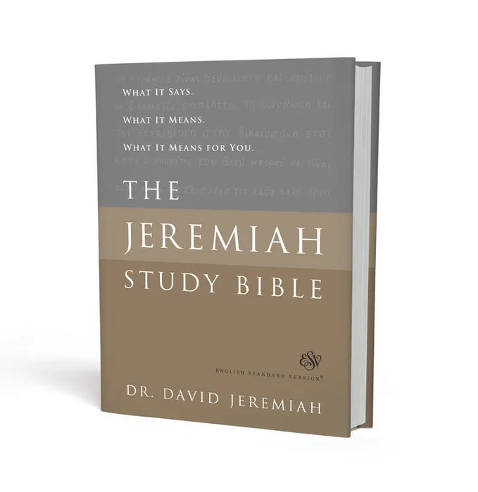 ESV JEREMIAH STUDY BIBLE HARDCOVER