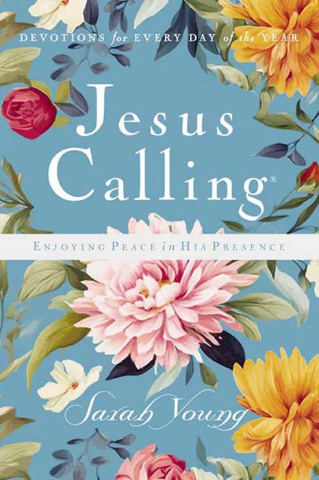 Jesus Calling Small Trim Floral HC by Sarah Young