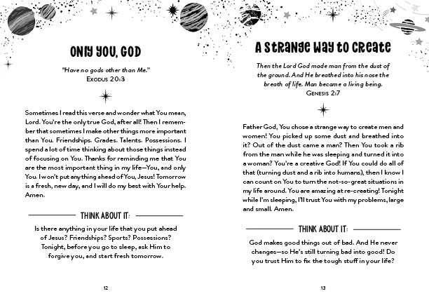 3-Minute Bedtime Prayers for Boys - Thompson