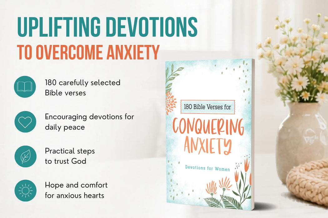 180 Bible Verses for Conquering Anxiety - Carey Scott