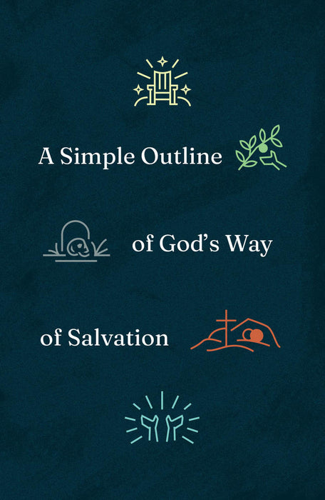 A Simple Outline of God's Way of Salvation 25-pack