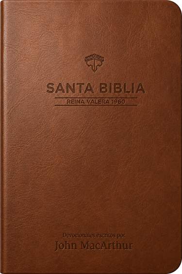 Santa Biblia Reina Valera 1960 - Fortaleza Devocional, LeatherLike, Brown, Red Letter