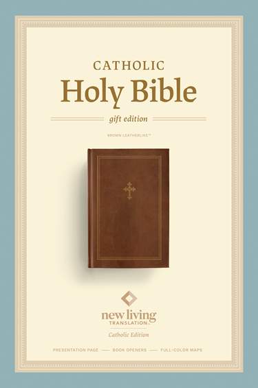 NLT Catholic Holy Bible, Gift Edition, LeatherLike Hardcover