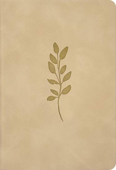 NLT Premium Value Compact Bible, Filament Enabled, LeatherLike, Ivory Vine