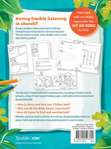 Sunday Scribbles: A 52-Week Creative Journal for Kids in Church