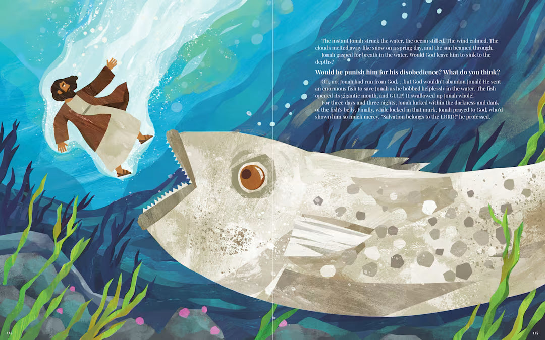 The Storyteller's Bible: A Bible Storybook Celebrating the Greatest Storyteller of All by Kathryn Butler