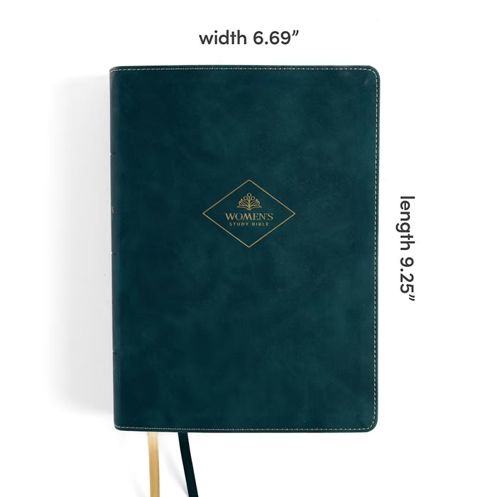 CSB Women's Study Bible, Peacock LeatherTouch