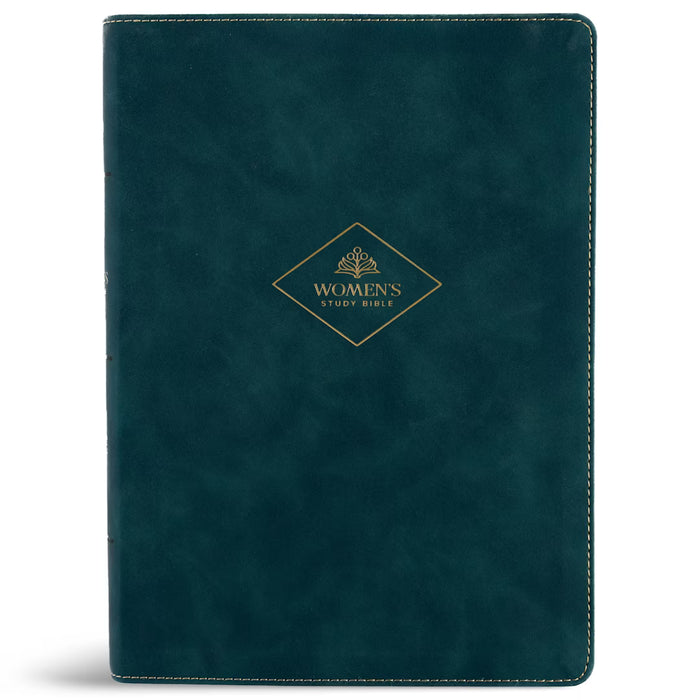 CSB Women's Study Bible, Peacock LeatherTouch