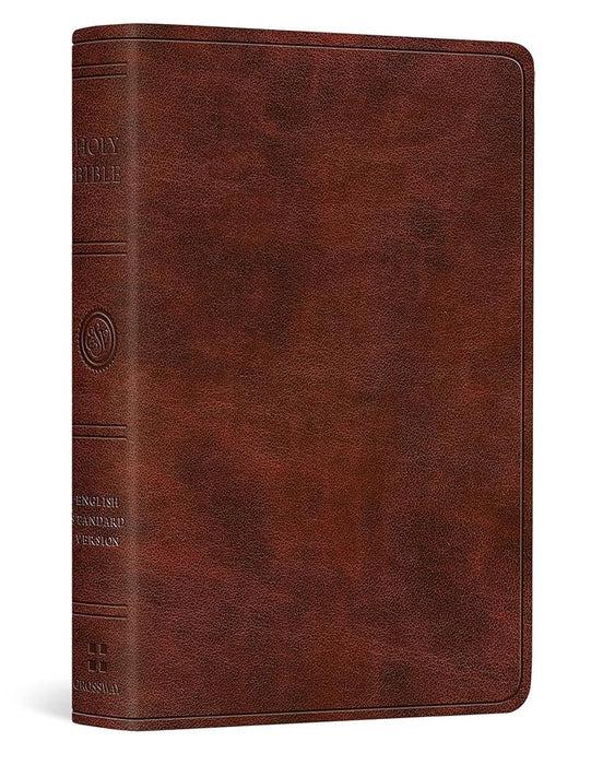 ESV Vest Pocket New Testament with Psalms and Proverbs, Red Letter (TruTone, Chestnut) cover image