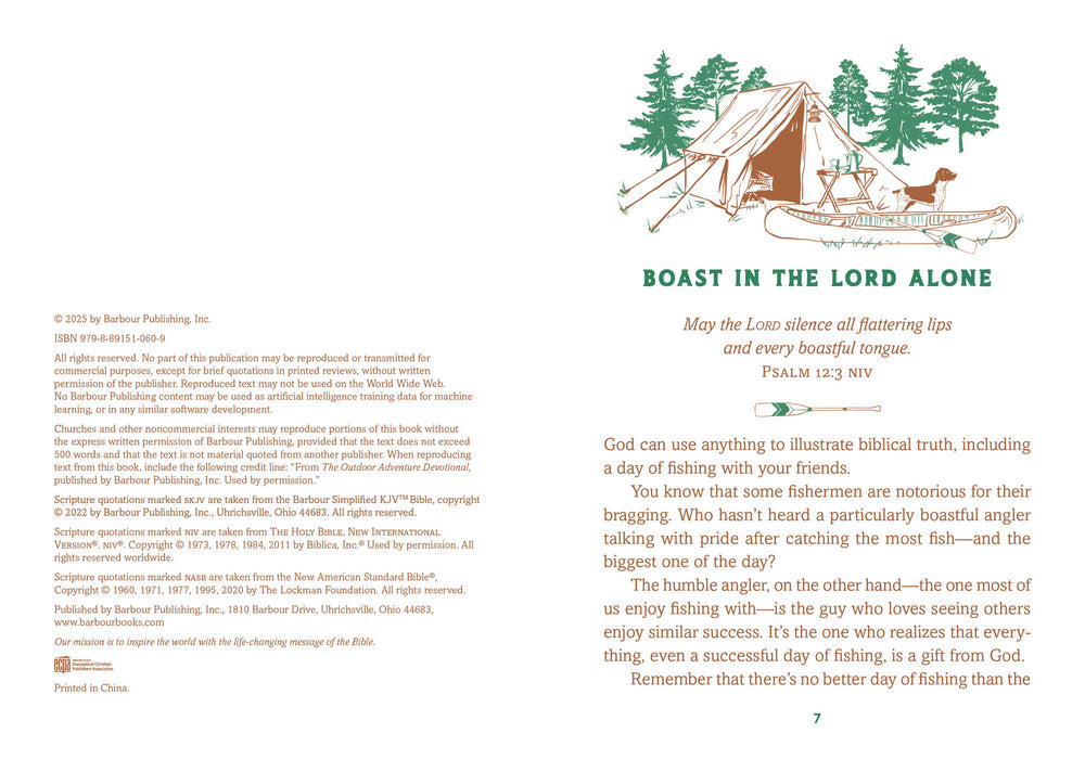 The Outdoor Adventure Devotional