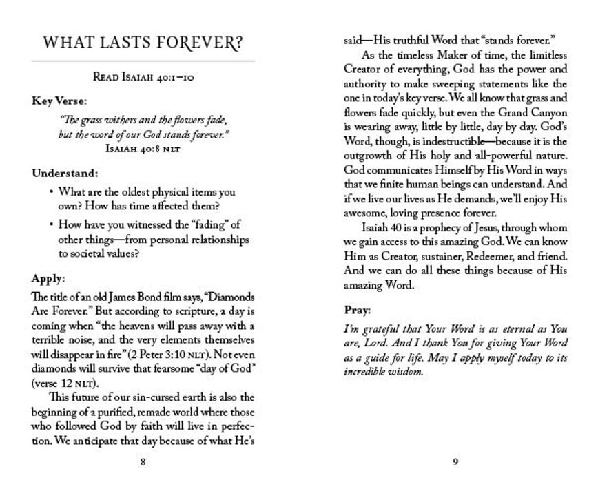 The 5-Minute Bible Study for Men: Standing for God's Truth