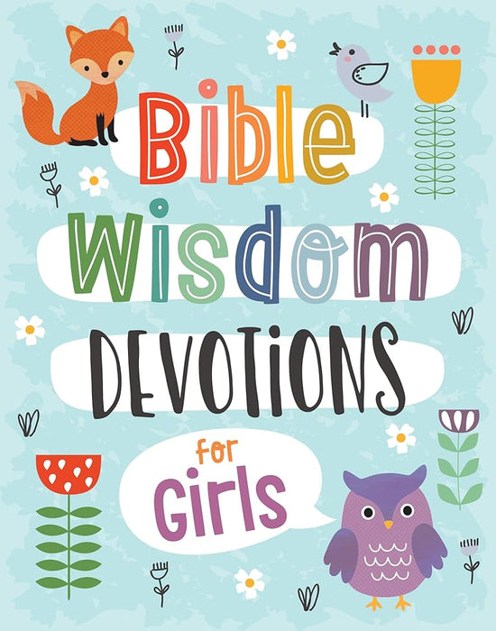 Bible Wisdom Devotions for Girls cover image