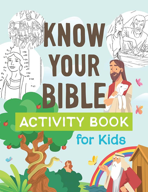 Know Your Bible Activity Book for Kids cover image