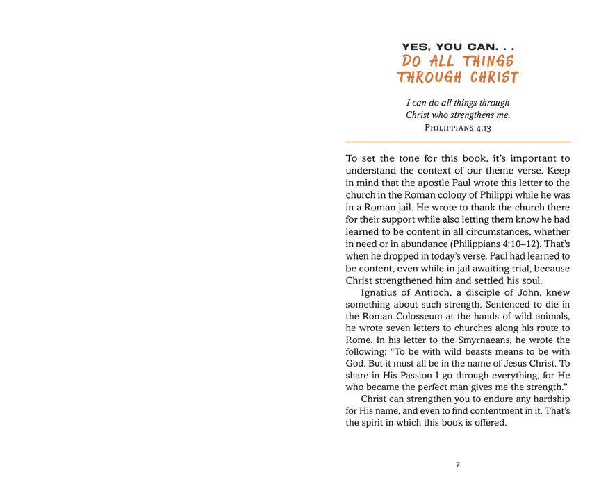 Yes, You Can Devotions for Men